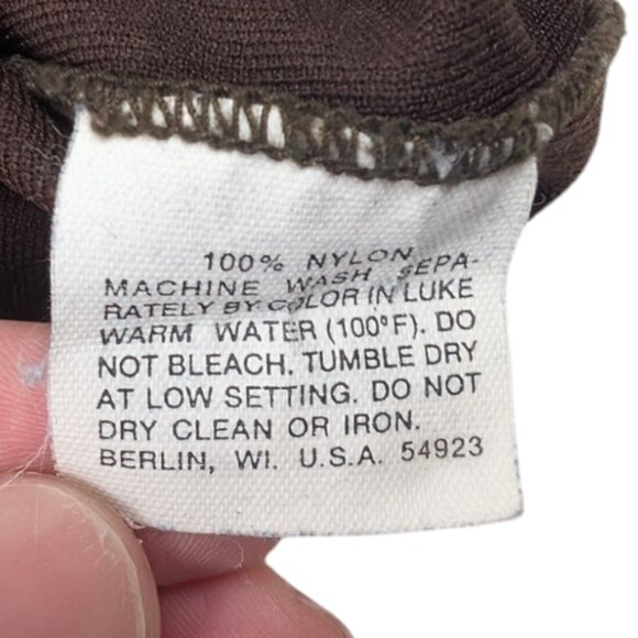 Vintage Sand-Knit MacGregor‎ Eagles Brown Yellow # 10 Pro Cut Jersey Size M - Picture 7 of 9